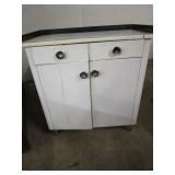 Vintage Kitchen Metal Cabinet with Formica Top Vintage Kitchen Metal Cabinet with Formica Top