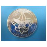 Boy Scout Silver Dollar