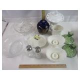 Milk Glass, Ginger Jar, & More