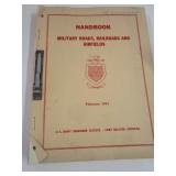 Hand Book 1961 Military Roads, Railroad, & Air