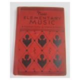 1936 Elementary Music Book; Charles Fullerton
