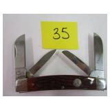 Chief pocket knife; American Chestnut 4"