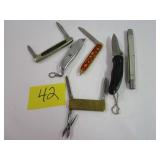 Pocket knife lot