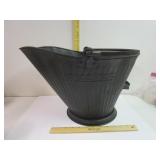 Galvanized coal bucket