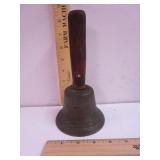 Early brass school bell