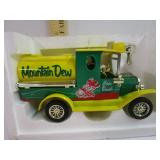 Mountain Dew die cast bank