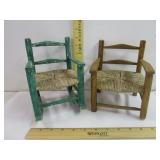 Miniature doll chairs