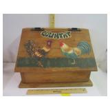 Rooster Bread Box