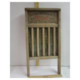 Primitive Wooden WashBoard