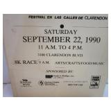 Clarendon Street Festival Poster Advertisement