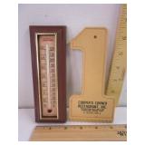 Sunbeam Thermometer & Ice Scraper Advertisement
