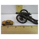 Small Cannon And Car