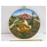 Rooster Plate