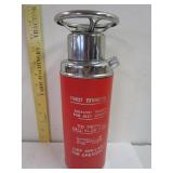 Vintage Extinquisher Decantor Plays Music