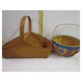 Heritage Mint Basket & Heart Basket