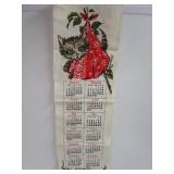1979 Cloth Cat Calender