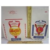 (2) Gretna Va Galveston Mills Flour Bags
