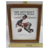 1925 Saturday Evening Post Framed