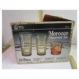 Anchor Hocking Morocco Glassware Set
