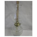 WEXFORD GLASS OIL LAMP