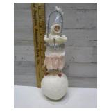 VINTAGE BONNE FETE CREPE PAPER FOLK ART