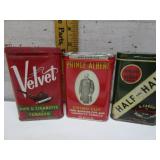 VINTAGE TOBACCO TINS
