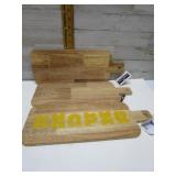 NEW WOODEN SERVING BOARDS