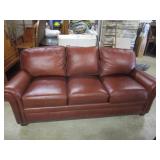 HANCOCK & MOORE LEATHER SOFA - LOOKS NEW PICK UP