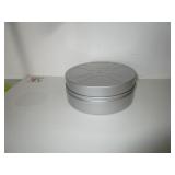 NEAT METAL MOVIE REEL TIN WITH MGM CLASSIC MOVIE