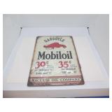 MOBIL OIL ADVERTISEMENT SIGN