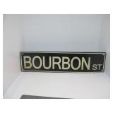 BOURBON STREET SIGN