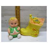 VINTAGE SQUEAKY TOYS