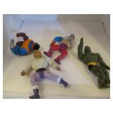 VINTAGE TOY FIGURINES - MOSTLY FOR PARTS