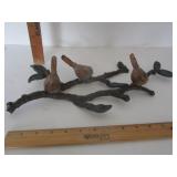 CAST IRON BIRD DECOR