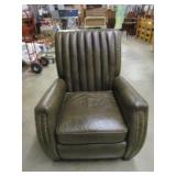 HANCOCK & MOORE LEATHER RECLINERS GREAT SHAPE -