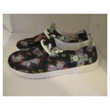 NEW CANVAS BOAT SHOES HOPE & LOVE WOMEN
