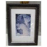 DAVID L. BROWN PHOTO FRAMED