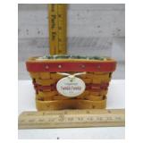 LONGABERGER BASKET TWINKLE TWINKLE WITH LINER &