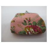 NEW VINTAGE LOOK CLOTH COIN PURSE