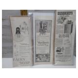 EARLY MAGAZINE ADVERTISEMENTS