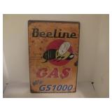 BEELINE GASS SIGN