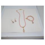 BEAUTIFUL HAND CRAFTED NECKLACE, BRACELET, &