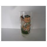 VINTAGE PORKY & PETUNIA PIG PEPSI COLLECTOR GLASS