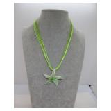MURANO GLASS STARFISH NECKLACE