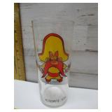 YOSEMITE SAM GLASS