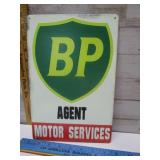 BP MOTOR SERVICES NOSTALGIC SIGN
