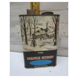 MAPLE SYRUP TIN