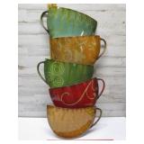 COFFEE CUP METAL WALL DECOR - PICK UP ONLY