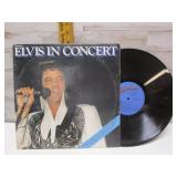 ELVIS IN CONCERT RECORD