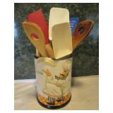 UTENSIL HOLDER & PAMPERED CHEF